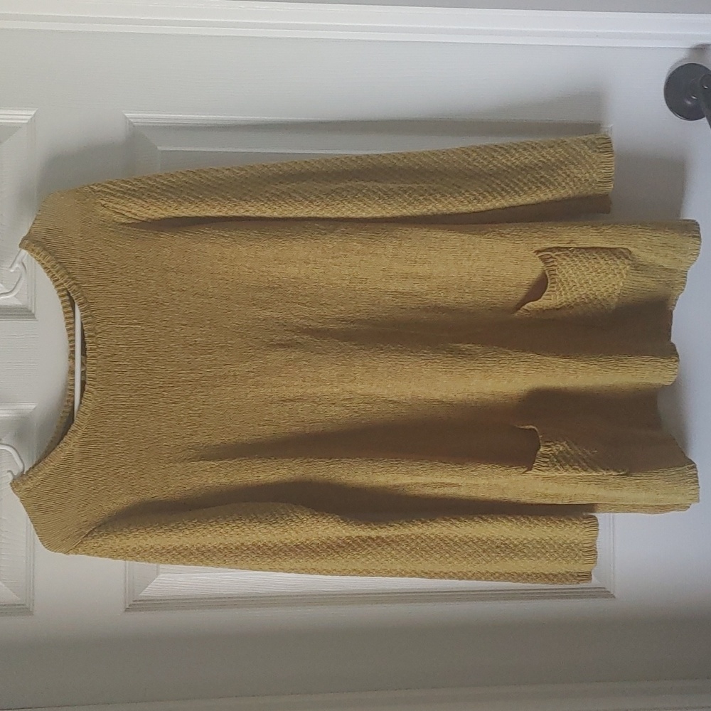 lily & me Knit Tunic Sweater with Front Pockets Best Fit M-L (Sized A 14) EUC